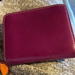 My Walit Purple Leather Wallet